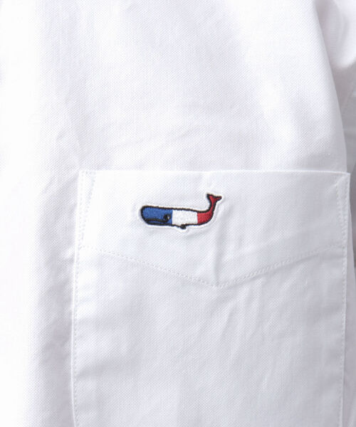 NOLLEY'S goodman（ノーリーズグッドマン）の「クジラ刺しゅう ボタンダウンシャツ 23SS（シャツ/ブラウス・メンズ・ピンク/ブルー系その他/ホワイト/ブルー/ブラック系その他5/レッド・S/M/L/XL/XXL）」の19枚目の写真