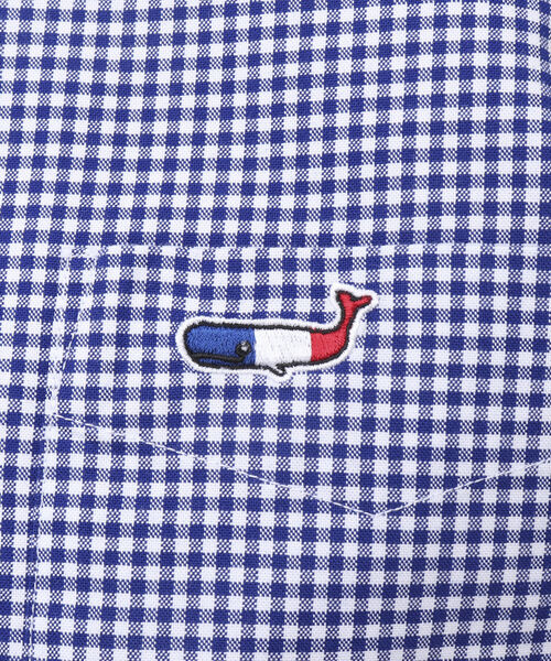 NOLLEY'S goodman（ノーリーズグッドマン）の「クジラ刺しゅう ボタンダウンシャツ 23SS（シャツ/ブラウス・メンズ・ピンク/ブルー系その他/ホワイト/ブルー/ブラック系その他5/レッド・S/M/L/XL/XXL）」の22枚目の写真
