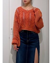 FRONT2WAYブリーチニットトップス