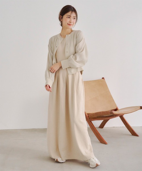 titivate（ティティベイト）の「シアーカーディガン/ブルゾン