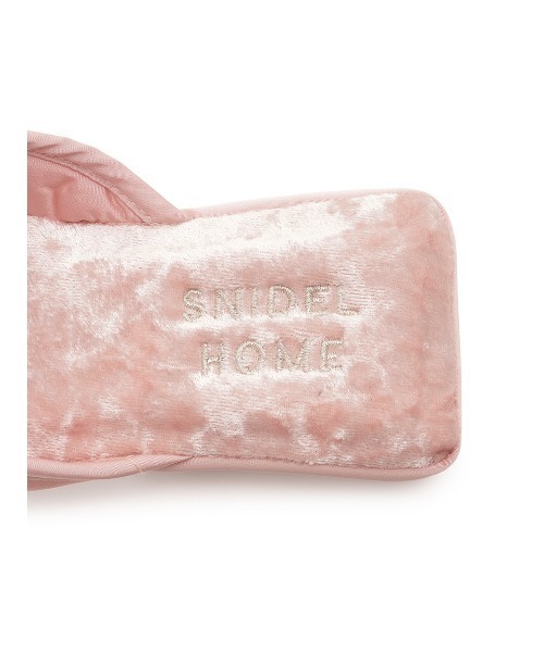SNIDEL HOME(スナイデルホーム)の「ウォッシャブルスリッパ(ルームシューズ/スリッパ・レディース・ライトベージュ/ピンク・FREE)」の10枚目の写真