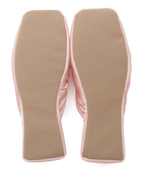 SNIDEL HOME(スナイデルホーム)の「ウォッシャブルスリッパ(ルームシューズ/スリッパ・レディース・ライトベージュ/ピンク・FREE)」の9枚目の写真