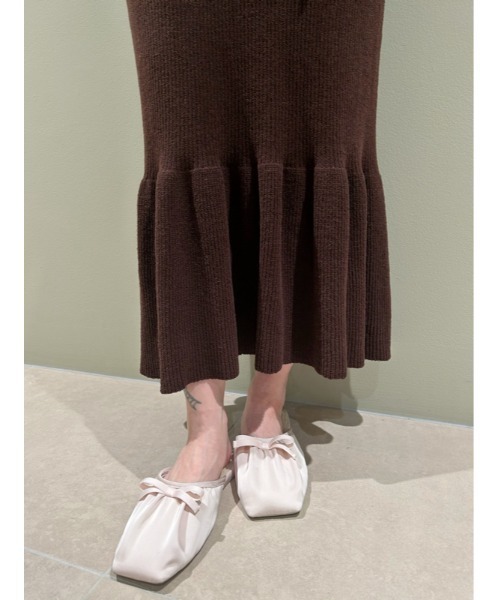 SNIDEL HOME(スナイデルホーム)の「ウォッシャブルスリッパ(ルームシューズ/スリッパ・レディース・ライトベージュ/ピンク・FREE)」の11枚目の写真