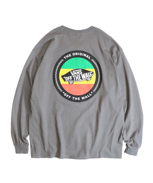 VANS(バンズ)の「VANS/ヴァンズ RASTA LOGO LS TEE ラスタロゴ ロングスリーブTEE ユニセックス(Tシャツ/カットソー・メンズ・ホワイト/チャコールグレー・X-LARGE/MEDIUM/LARGE)」の10枚目の写真