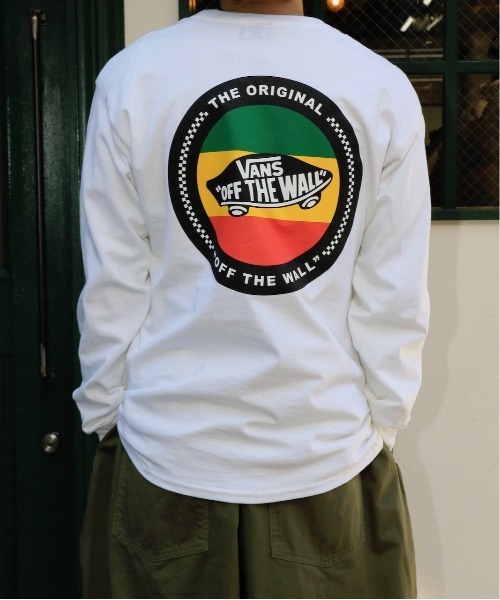 VANS/ヴァンズ RASTA LOGO LS TEE ラスタロゴ ロングスリーブTEE ユニ