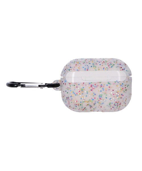 X-girl（エックスガール）の「MILLS LOGO RUBBER Airpods Pro CASE（スマホグッズ・レディース・マルチ/ブラック・ONE SIZE）」の4枚目の写真