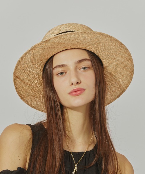 セール】Chapeau d' O Bao Canotier Wide / シャポードオー