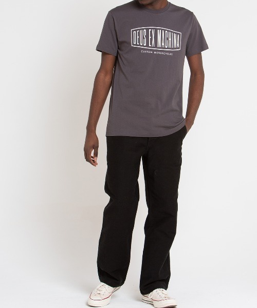 DEUS EX MACHINA(デウスエクスマキナ)の「REGO TEE(Tシャツ/カットソー・メンズ・ブラック/ネイビー・MEDIUM/LARGE/SMALL)」の4枚目の写真