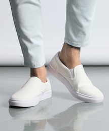 The DUFFER of ST.GEORGE | PUNCHING FAKE LEATHER SLIP-ON：パンチングフェイクレザー スリッポン(スニーカー)