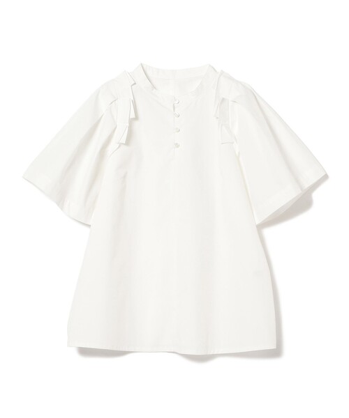 Ray BEAMS（レイビームス）の「RBS / タック ボリューム スリーブ（シャツ/ブラウス・レディース・ブラック/ホワイト・ONE SIZE）」の7枚目の写真