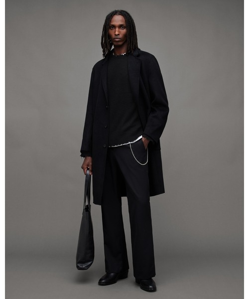 ALLSAINTS（オールセインツ）の「LUKA CREW JUMPER | LUKA クルー ニット・セーター（ニット/セーター・メンズ・ブラック・S/M/XS/L）」の9枚目の写真