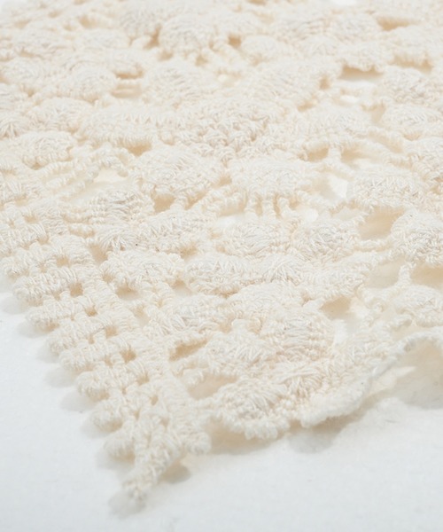 Felt-Maglietta（フェルトマリエッタ）の「レトロレースつけ襟（付け襟・レディース・ブラック/ベージュ/キャメル/グリーン/イエロー・FREE）」の10枚目の写真