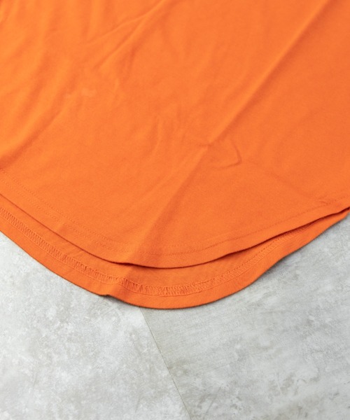 NYLAUS（ナイラス）の「接触冷感 天竺 ロング丈 ルーズタンクトップ（タンクトップ・メンズ・ブラック/ホワイト/ブルーグレー/イエロー/オレンジ/グリーン/グレイッシュベージュ/チャコール・M/L/LL）」の11枚目の写真