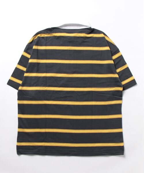 Dickies(ディッキーズ)の「【Dickies(ディッキーズ)】/天竺半袖ラガーシャツ(その他トップス・メンズ・ホワイト/ネイビー/ブラック・LARGE/MEDIUM/X-LARGE)」の4枚目の写真