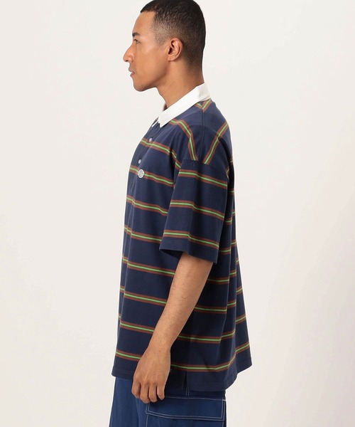Dickies(ディッキーズ)の「【Dickies(ディッキーズ)】/天竺半袖ラガーシャツ(その他トップス・メンズ・ホワイト/ネイビー/ブラック・LARGE/MEDIUM/X-LARGE)」の21枚目の写真