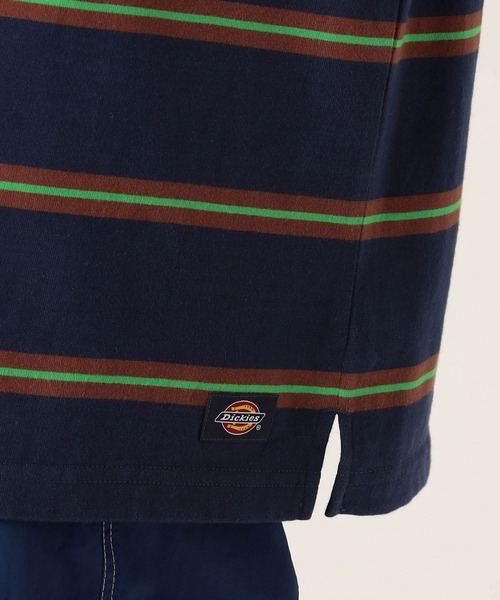 Dickies(ディッキーズ)の「【Dickies(ディッキーズ)】/天竺半袖ラガーシャツ(その他トップス・メンズ・ホワイト/ネイビー/ブラック・LARGE/MEDIUM/X-LARGE)」の17枚目の写真