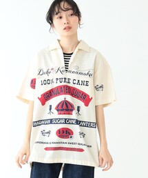 BEAMS BOY◆ビームスボーイ/半袖シャツ/CRM/13-01-0048-086/DUKE KAHANAMOKU// 73830296_b_02_215.jpg