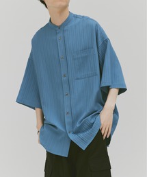 Alpinus | Loose silhouette willow bund color shirt / ルーズシルエット ウィローバンドカラーシャツ(シャツ/ブラウス)