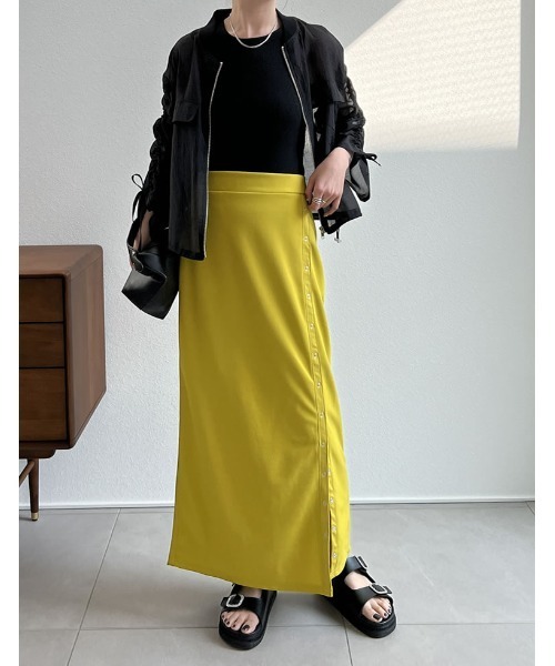 Re:EDIT（リエディ）の「ドロストスリーブシアーMA-1（MA-1・レディース・アイボリー/ブラック・MEDIUM）」の8枚目の写真