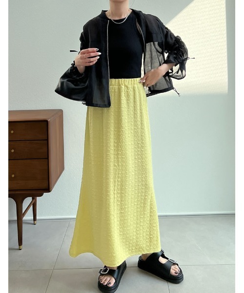 Re:EDIT（リエディ）の「ドロストスリーブシアーMA-1（MA-1・レディース・アイボリー/ブラック・MEDIUM）」の11枚目の写真