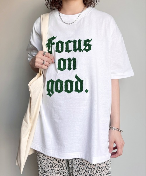 CPCM（シーピーシーエム）の「サガラ刺繍T（Tシャツ/カットソー・メンズ・ホワイト/ブルー系その他/ホワイト系その他/ブルー系その他2/ブルー/ホワイト系その他2/オフホワイト/ホワイト系その他3・MEDIUM/LARGE/SMALL）」の5枚目の写真