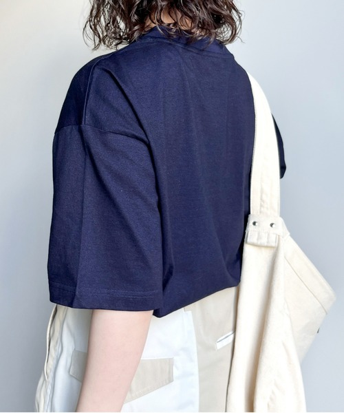 CPCM（シーピーシーエム）の「サガラ刺繍T（Tシャツ/カットソー・メンズ・ホワイト/ブルー系その他/ホワイト系その他/ブルー系その他2/ブルー/ホワイト系その他2/オフホワイト/ホワイト系その他3・MEDIUM/LARGE/SMALL）」の15枚目の写真