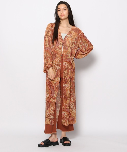 FOREVER 21（フォーエバー トゥエンティーワン）の「ストレッチツイルフレアパンツ（その他パンツ・レディース・ブラウン系その他4/ブルー系その他2・MEDIUM/SMALL）」の15枚目の写真