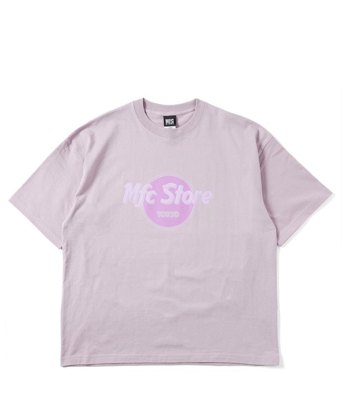 MFC STORE（エムエフシーストア）の「MFC STORE ROCK LOGO BIG SILHOUETTE TEE（Tシャツ/カットソー・メンズ・ホワイト系その他/パープル系その他/グリーン系その他/ブルー系その他/スモークピンク/グレイッシュベージュ・M/L/XL）」の5枚目の写真