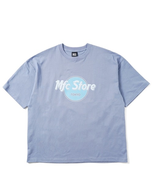 MFC STORE（エムエフシーストア）の「MFC STORE ROCK LOGO BIG SILHOUETTE TEE（Tシャツ/カットソー・メンズ・ホワイト系その他/パープル系その他/グリーン系その他/ブルー系その他/スモークピンク/グレイッシュベージュ・M/L/XL）」の19枚目の写真