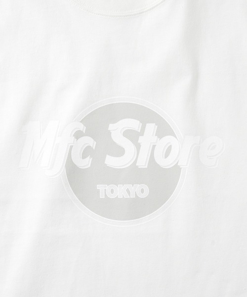 MFC STORE（エムエフシーストア）の「MFC STORE ROCK LOGO BIG SILHOUETTE TEE（Tシャツ/カットソー・メンズ・ホワイト系その他/パープル系その他/グリーン系その他/ブルー系その他/スモークピンク/グレイッシュベージュ・M/L/XL）」の9枚目の写真