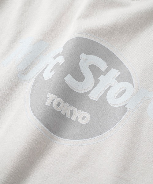 MFC STORE（エムエフシーストア）の「MFC STORE ROCK LOGO BIG SILHOUETTE TEE（Tシャツ/カットソー・メンズ・ホワイト系その他/パープル系その他/グリーン系その他/ブルー系その他/スモークピンク/グレイッシュベージュ・M/L/XL）」の14枚目の写真