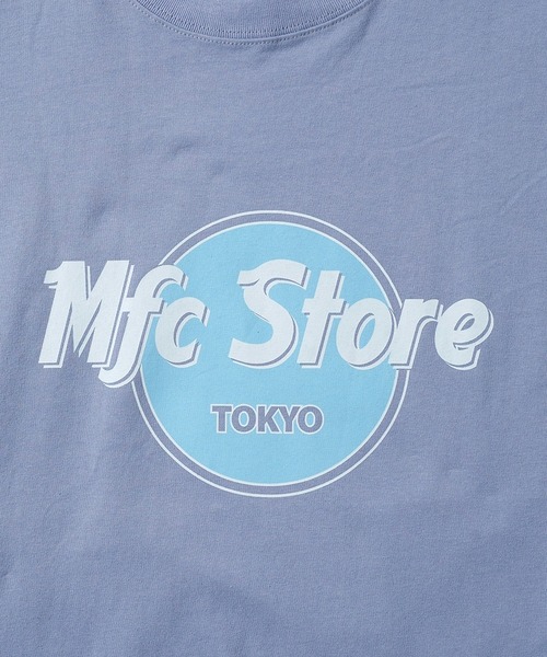 MFC STORE（エムエフシーストア）の「MFC STORE ROCK LOGO BIG SILHOUETTE TEE（Tシャツ/カットソー・メンズ・ホワイト系その他/パープル系その他/グリーン系その他/ブルー系その他/スモークピンク/グレイッシュベージュ・M/L/XL）」の21枚目の写真