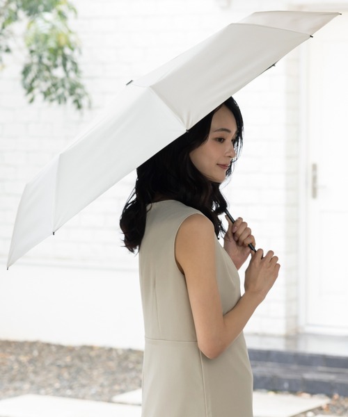 折りたたみ日傘 ホワイト/ブラック 楽天市場】【ポイント20倍】【公式】晴雨兼用日傘 傘 シンプル