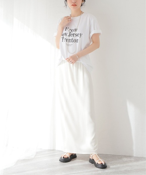 journal standard L'essage（ジャーナルスタンダードレサージュ）の「■《追加2》New Jersey Tシャツ（Tシャツ/カットソー・レディース・ピンク・FREE）」の3枚目の写真