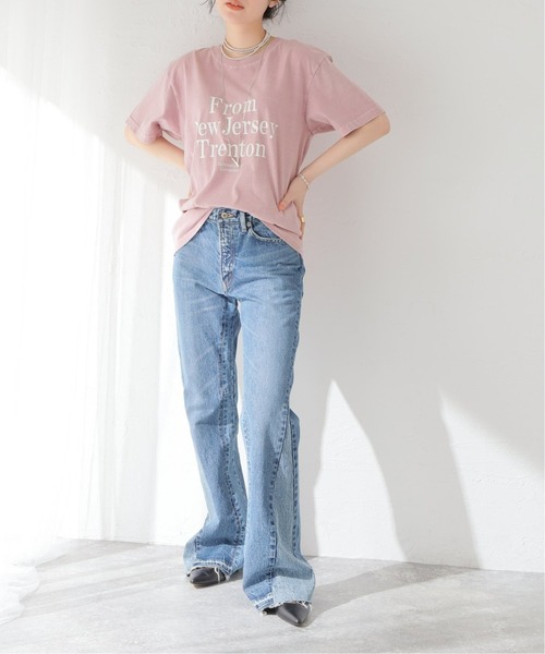 journal standard L'essage（ジャーナルスタンダードレサージュ）の「■《追加2》New Jersey Tシャツ（Tシャツ/カットソー・レディース・ピンク・FREE）」の5枚目の写真