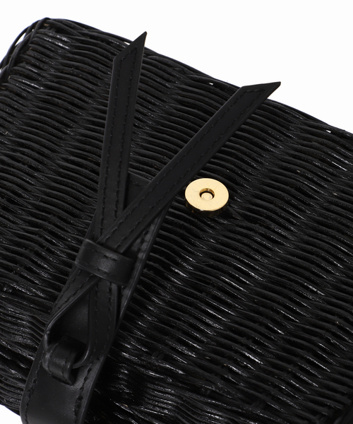 Larone(ラロネ)の「【LARONE/ラロネ】リボンバッグ(ショルダーバッグ・レディース・ブラック・FREE)」の13枚目の写真