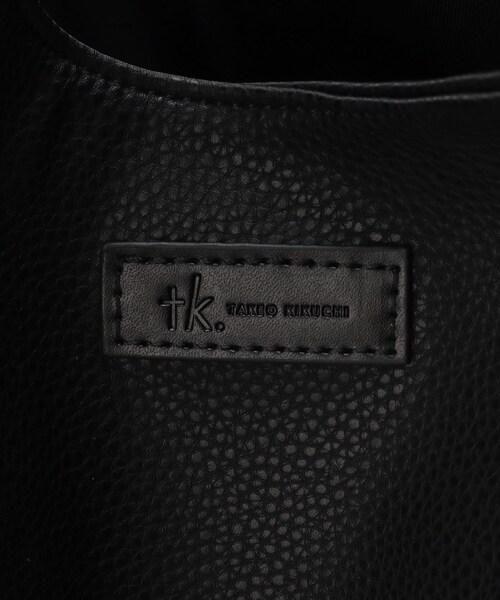 tk.TAKEO KIKUCHI（ティーケータケオキクチ）の「◆フロシキバッグ（トートバッグ・メンズ・ブラック系1/ブラック/ブラック系/ホワイト系5/ネイビー系5/ブラック系6/グレー系4/ブラック系5/ブラック系2/ブルー系3/ブラック系3・00）」の19枚目の写真