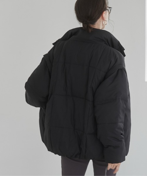 ANEI ダウンジャケット セール】2WAYファイバーダウンジャケット（ダウンジャケット/コート