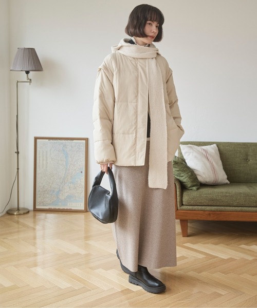 2WAYファイバーダウンジャケット（ダウンジャケット/コート）｜ANGIE