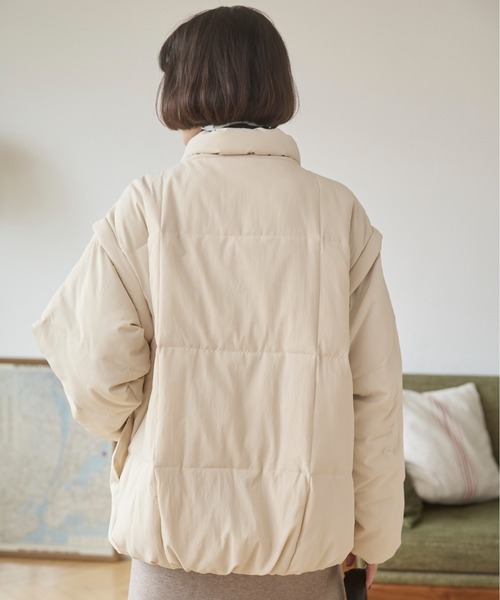 セール】2WAYファイバーダウンジャケット（ダウンジャケット/コート