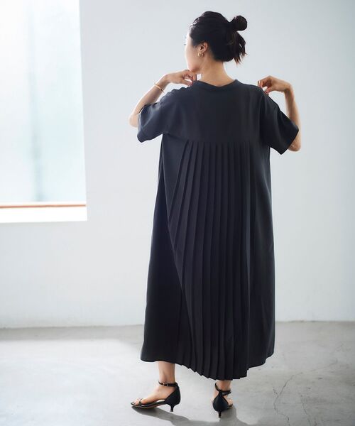 le.coeur blanc（ルクールブラン）の「ジョーゼットバックプリーツ