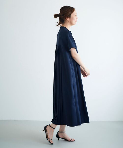 le.coeur blanc（ルクールブラン）の「ジョーゼットバックプリーツ