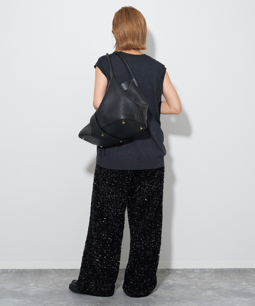 plage(プラージュ)の「spangle パンツ(スラックス・レディース・ブラック・36/38)」の22枚目の写真