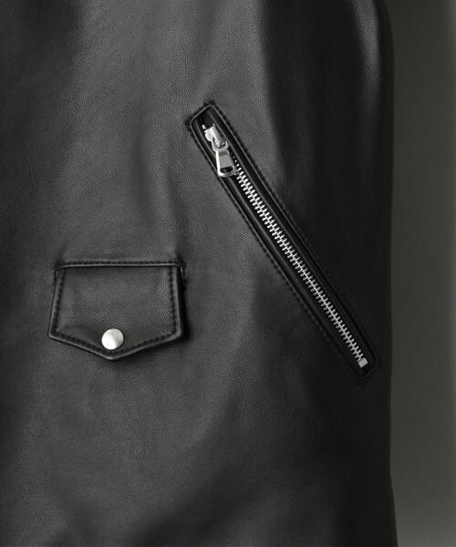 BEAUTY&YOUTH UNITED ARROWS（ビューティーアンドユースユナイテッドアローズ）の「【WEB限定】 シープ ダブル ライダースジャケット（ライダースジャケット・メンズ・ブラック・L/S/M/XL）」の10枚目の写真
