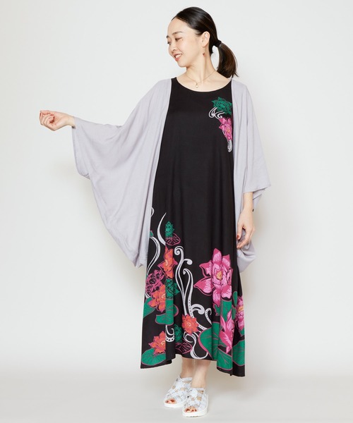 【チャイハネ】ロタセUVカーディガン＆ノースリーブワンピース（ワンピース）｜チャイハネ（チャイハネ） 5,933円