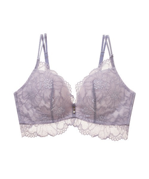 tutuanna（チュチュアンナ）の「[特盛ブラ・ノンワイヤー]ラクに盛れる シャルマンノワールブラ（ブラジャー・レディース・ブラック/グリーン/ラベンダー/オレンジ/ダークグリーン/グレイッシュブルー/コーラルピンク/オフホワイト/ピンク/ミント/ダークブルー/セージグリーン/マスタード/ダークパープル/ホワイト×ネイビー/グリーン系6/グレー系3/サックスブルー系1・B75/A75/D65/C65/E65/C70/B65/C75/A65/D70/E70/C80/A70/E75/E80/B70/D75/D80）」の14枚目の写真