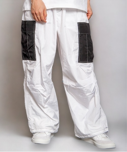 CERCA（チェルカ）の「KI/カラー切替スノーカーゴパンツ（カーゴパンツ・メンズ・ブラック/カーキ/レッド・L/M）」の11枚目の写真