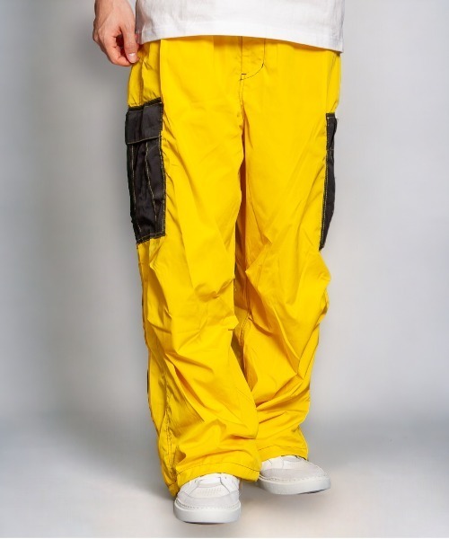 CERCA（チェルカ）の「KI/カラー切替スノーカーゴパンツ（カーゴパンツ・メンズ・ブラック/カーキ/レッド・L/M）」の7枚目の写真