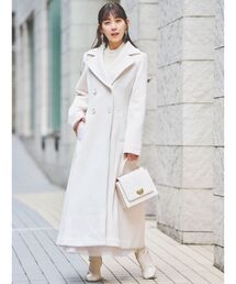 MERCURYDUO | フィットアンドフレアロングコート(その他アウター)