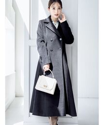 MERCURYDUO | フィットアンドフレアロングコート(その他アウター)